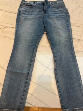 NYDJ Women’s Blue Slim Straight Jeans Size 14 Ami Skinny